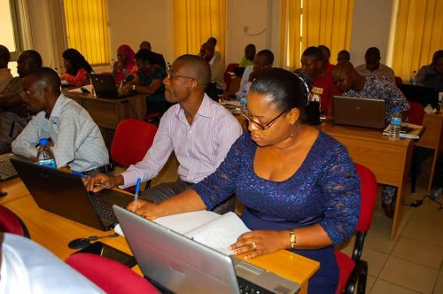 ECONOMETRICS CLASS DURING ONE OF THE WORKSHOPS